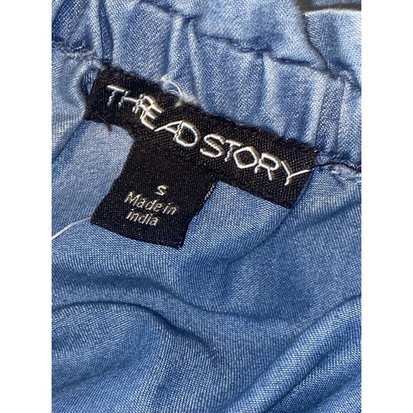 NWT Thread Story Size Med Drawstring Stretch Waist Lightweight Jumper - Picture 13 of 16